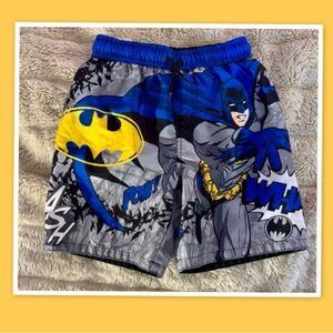 DC Comics Batman Boys Swim Trunks ~ Size 7
